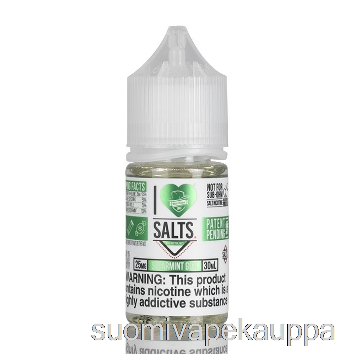 Vape Box Viherminttukumi - Rakastan Suoloja - 30ml 25mg